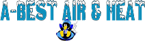 A Best Air and Heat logo